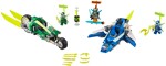 Lego 71709 Jay and Lloyd's Speed Racing Cars