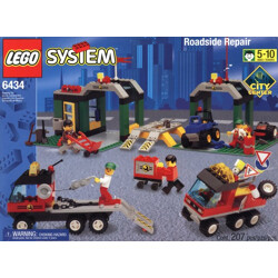 Lego 6434 City: Repair works and cranes