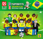 QG 663 Brazil 2018 World Cup Russia