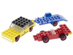 Lego 650 Cars with trailers and Racing Cars