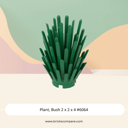 Plant, Bush 2 x 2 x 4 #6064 - 28-Green
