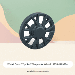 Wheel Cover 7 Spoke Y Shape - for Wheel 18976 #18979a - 316-Titanium Metallic