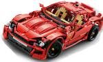 DECOOL / JiSi 33007 Red fire sports car