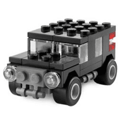 Lego 7602 Black SUV