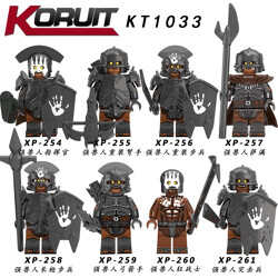 KORUIT KT1033 8 Minifigures: Strong Orcs