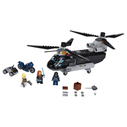 Lego 76162 Black Widow Helicopter Chase