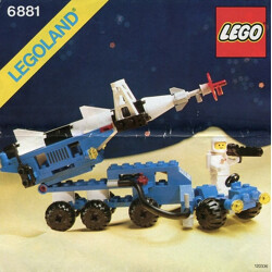 Lego 6881 Space: Moon Rocket Launcher