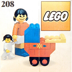 Lego 208 Mom and child