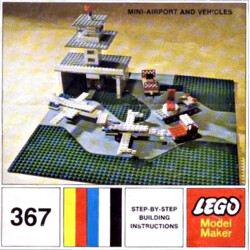 Lego 367-2 Mini Airport and Vehicle