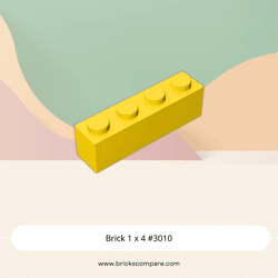 Brick 1 x 4 #3010 - 24-Yellow