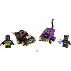 LEPIN 07035 Mini Chariot: Batman v Catwoman