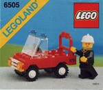 Lego 6505 Fire chief's car.