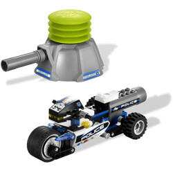 Lego 8221 Catapult motorcycle