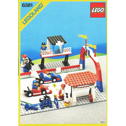 Lego 6381 Racing Cars Field