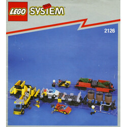 Lego 2126 Train Cars