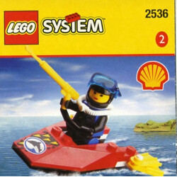 Lego 2536 Diving: Diver's jet ski