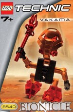Lego 8540 Biochemical Warrior: Vakama