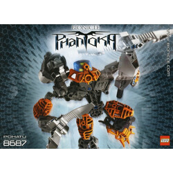 Lego 8687 Biochemical Warrior: Toa Pohatu