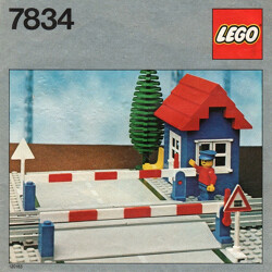 Lego 7834 Railway level crossing