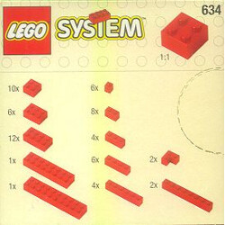 Lego 635 Extra Bricks