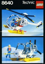 Lego 8640 Polar Helicopter