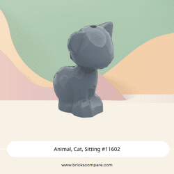 Animal, Cat, Sitting #11602 - 135-Sand Blue