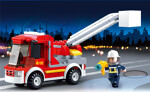 Sluban M38-0632 Fire-fighting heroes: small high-rise fire engines