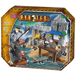 Mega Bloks 3649 Pirates: Fortress defense