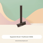 Equipment Brush / Pushbroom #3836 - 308-Dark Brown
