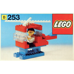 Lego 253 Helicopters and pilots