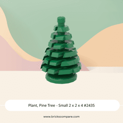 Plant, Pine Tree - Small 2 x 2 x 4 #2435 - 28-Green