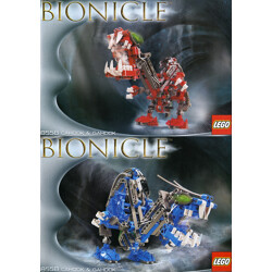 Lego 8558 Biochemical Warriors: Cahdok and Gahdok