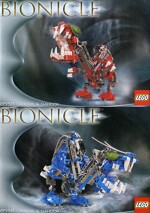 Lego 8558 Biochemical Warriors: Cahdok and Gahdok