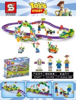 SY SY6697 Toy Story 4: Carnival's crazy roller coaster