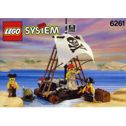 Lego 6261 Pirates: Invader Rafts