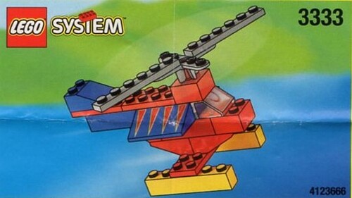 Lego 3333 Helicopter