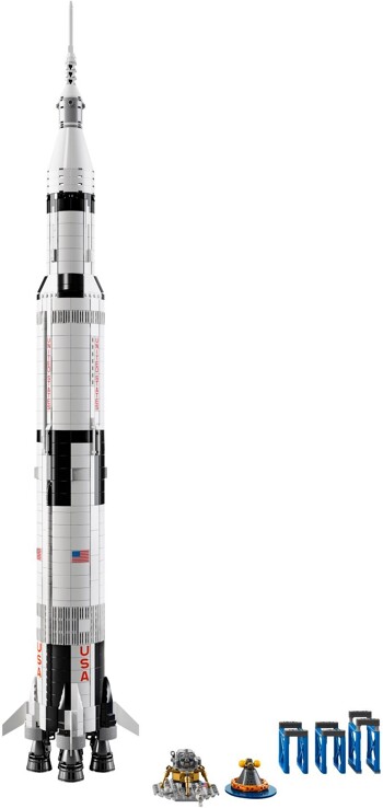Lego 92176 NASA Apollo Saturn V launch vehicle