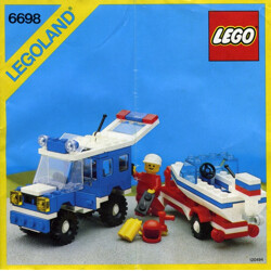 Lego 6698 Speedboat RV
