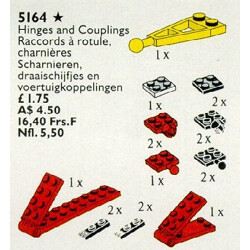 Lego 5164 Hinges, turntables and couplings