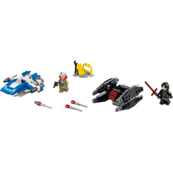 Lego 75196 Mini Team Match Suit: A-Wing Fighter Vs. TIE Silencer