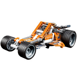DECOOL / JiSi 3804 Tech Bricks: Off-Road Racing Cars