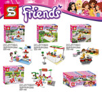 SY SY759D Good friends: 4 types of integrated snack bar scenes