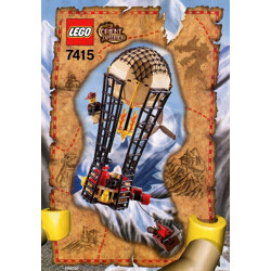 Lego 7415 Adventure: Hot Air Balloon Ship