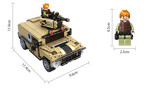 PANLOSBRICK 635014 Counter-Terrorism Raid: Armed Humvees