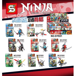 SY SY651 Crystal Version Ninja Bones 8