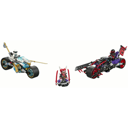 LEPIN 06074 Giant Wheel Motorcycle Chase