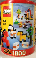 Lego 5517 1800-particle oversized bucket