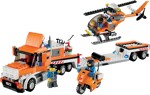 Lego 7686 Transportation: Helicopter Transport Team