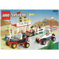 Lego 6551 Racing Cars: Flag 500 race