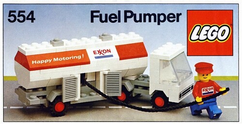 Lego 554 Exxon Tanker